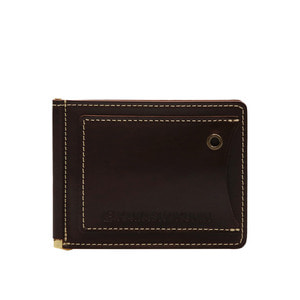 Re-entry moneyclip Brown